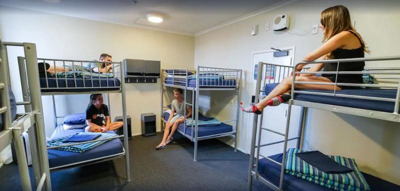 Auberge de jeunesse Nomads Capital Backpackers - Wellington (Adults Only) Extérieur photo A typical hostel room