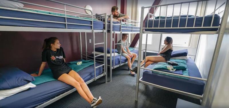 Auberge de jeunesse Nomads Capital Backpackers - Wellington (Adults Only) Extérieur photo A typical room at a backpacker hostel in Australia